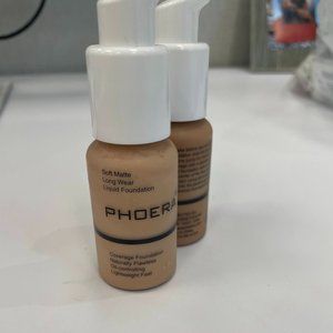 COPY - Phoera Soft Matte Long Wear Liquid Foundation 104 Buff Beige
